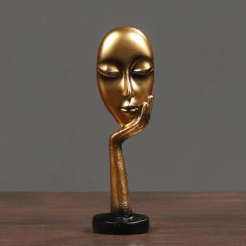 Denker Sculptuur Abstract Beeld - Decor Standbeeld Ornament, Verzenden, Nieuw