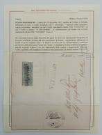 Anciens états italiens - États pontificaux 1852 - Rare, Gestempeld