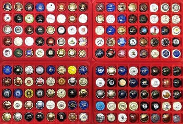 Collectie champagnecapsules - Zeer grote partij