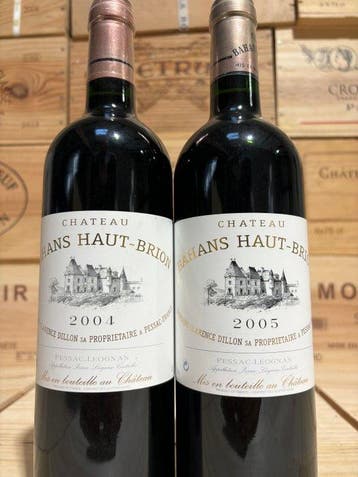 2005 & 2004 Château Bahans Haut Brion, 2nd wine of Ch. Haut