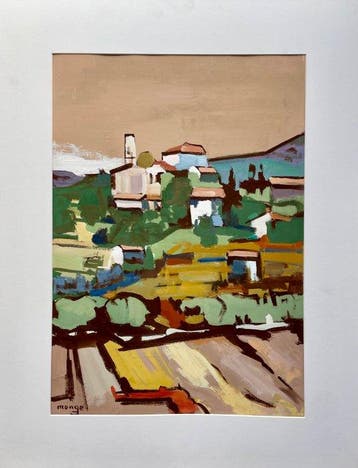 Jean Monge (1916-1991) - Paysage, Antiquités & Art
