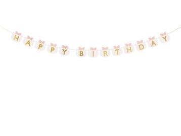 Banner Happy Birthday Cats, 2.8 m, mix, Verzenden, Nieuw