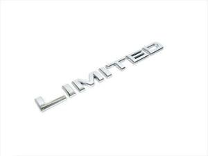 NAMPLATE (LIMITED) CHROME, Ophalen of Verzenden, Nieuw