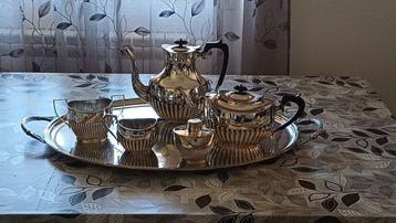 Philip Ashberry & Sons - Koffie- en theeservies (6) -, Antiek en Kunst