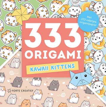 333 Origami Kawaii Kittens (Goed), Verzenden
