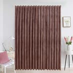 vidaXL Gordijn verduisterend met haken 290x245 cm fluweel, Huis en Inrichting, Verzenden, Nieuw