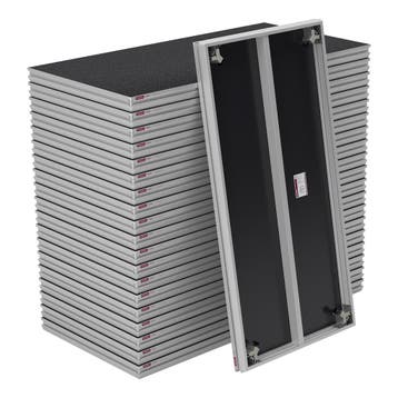 20x FORTEX STAGE750 Deck Top Line HEXA 200×100 cm, Verzenden