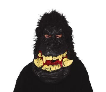 Halloween Masker Gorrila, Verzenden