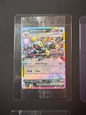 Pokémon - 4 Carte scellée - Noctali, Vaporeon, Eevee, Eevee