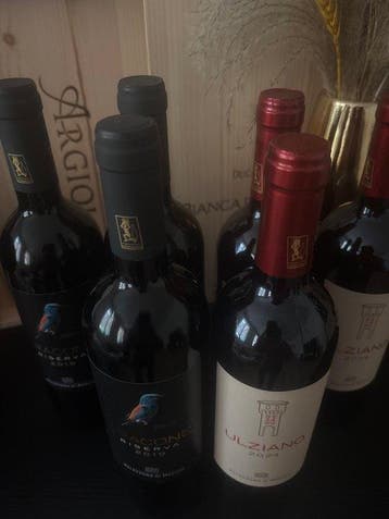 2019 x3 Palazzona di Maggio, Dracone Riserva & 2024 x3, Nieuw