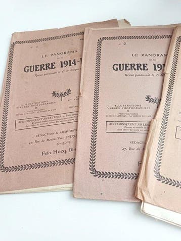 172 Journal - Le Panorama de la guerre - 1914-1919