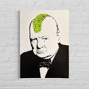 Banksy Turf War Lithografie Arches 300gsm 42x59 cm