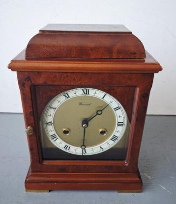 Horloge de console - Warmink - Bois - 1970-1980, Antiquités & Art