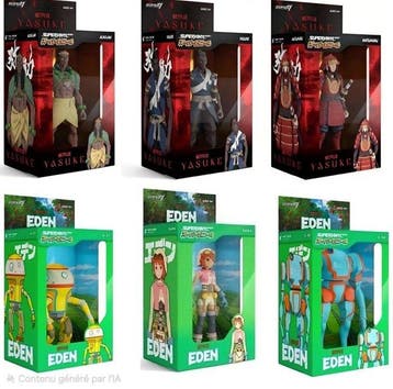 Super7 - Speelgoed figuur Super7 - Lot complet de 6