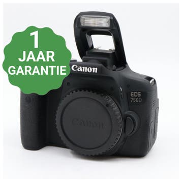 10% korting | Canon EOS 750D body | Tweedehands, Audio, Tv en Foto, Verzenden, Zo goed als nieuw, Canon