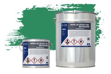 Wixx 2K Epoxy 650 Extreme Betoncoating RAL 6024 |, Verzenden