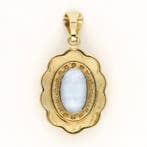 Pendentif - 14 carats Or jaune Spinelle