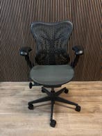 Graphite Herman Miller Mirra Gereviseerde Bureaustoelen, Huis en Inrichting, Verzenden, Zwart, Zo goed als nieuw, Bureaustoel