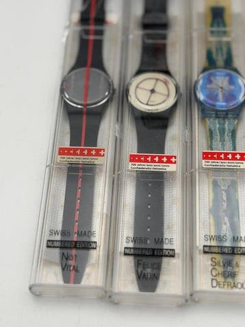 Swatch - collection swiss art limited edition numbered