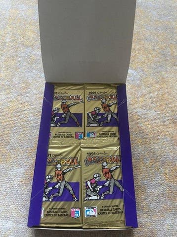 1991 O-Pee-Chee MLB Baseball Emballage d’origine - 36 Box -, Nieuw