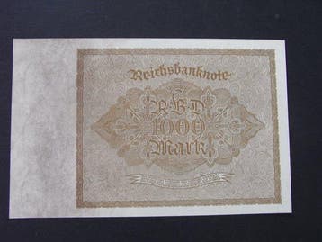 Duitsland. - 1000 Mark 1922 - Rosenberg 81b / Pick 82