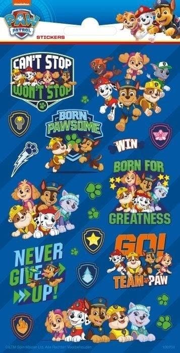 Paw Patrol Stickers, Hobby en Vrije tijd, Feestartikelen, Nieuw, Verzenden
