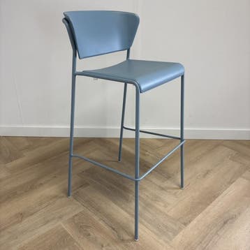 barkruk Scab Lisa - blauw, Huis en Inrichting, Barkrukken, Gebruikt, Kunststof