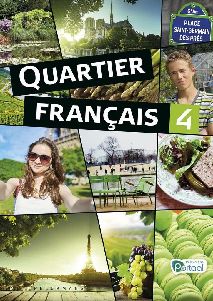 Quartier français 4 Livre de lélève (incl.Le mag,, Boeken, Schoolboeken, Zo goed als nieuw, Verzenden