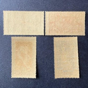 Frankrijk - Yvert 183/186 Olympische Spelen in nieuw **, Postzegels en Munten, Gestempeld