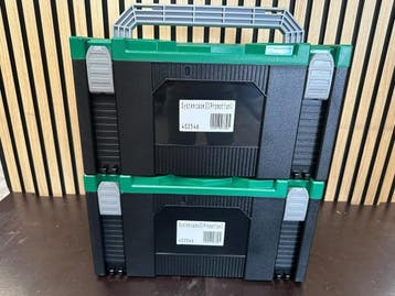 Veiling - 2x HiKOKI HSC III Stapelbare Gereedschapskoffer ?, Nieuw