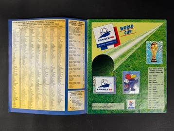 1998 Panini France 98 World Cup - 1 Compleet album - Near