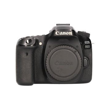 Canon EOS 80D met garantie, Audio, Tv en Foto, Fotocamera's Digitaal, Ophalen of Verzenden, Gebruikt