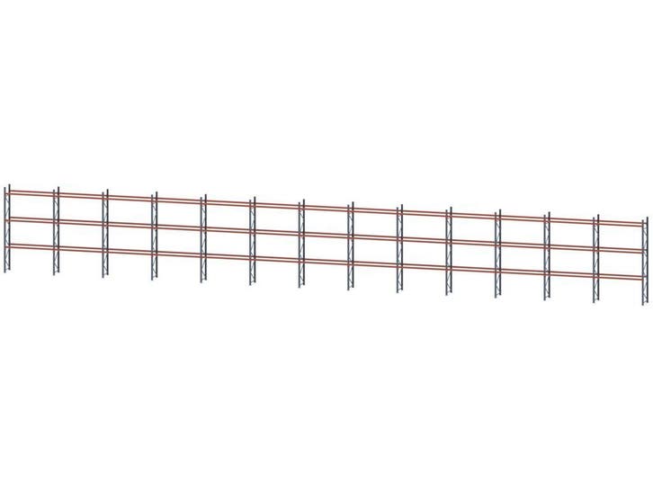 Palletrek Dexion - 14 staanders + 78 liggers - 15% korting, Zakelijke goederen, Kantoor en Winkelinrichting | Magazijn, Stelling en Opslag