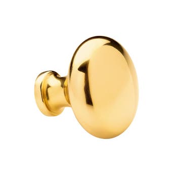 Meubelknop 38 mm - messing gelakt, Ophalen of Verzenden, Overige typen