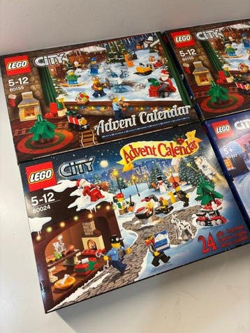 Lego Set - World City - 4X - BRAND NEW / SEALED - ADVENT, Nieuw