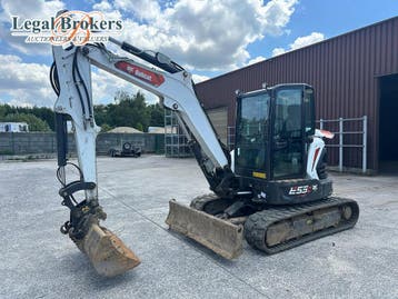 bobcat E55Z - Graafmachine, Ophalen of Verzenden, Overige typen