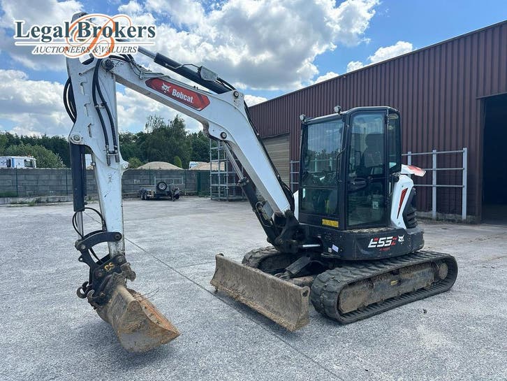bobcat E55Z - Graafmachine, Articles professionnels, Machines & Construction | Grues & Excavatrices, Enlèvement ou Envoi