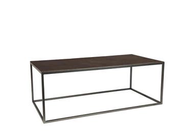 Dutchbone Lee Salontafel - Retro Vintage - 110 cm - Grijs, Huis en Inrichting, Verzenden, Nieuw