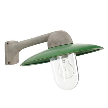 Stal- & Boerderijlampen Wandlamp Fabrique Alu/Groen, Verzenden, Nieuw