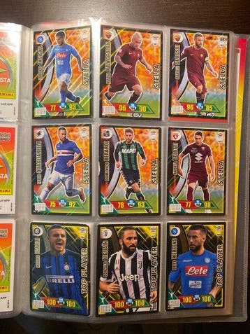 2017/18 Panini Calciatori Adrenalyn XL - 1 Album complet -, Nieuw