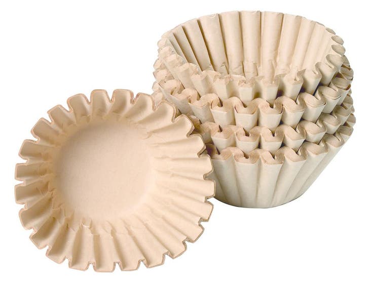 Koffiefilters papier | 1000 stuks | 150x150x85(h)mm, Zakelijke goederen, Horeca | Keukenapparatuur, Nieuw in verpakking, Verzenden