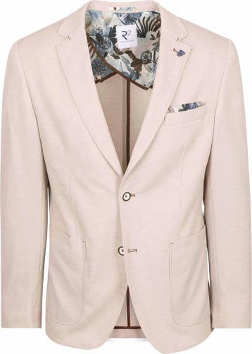 R2 Jersey Colbert Ecru maat Maat 56/58 (XL) Heren, Verzenden, Beige, R2 Amsterdam, Maat 56/58 (XL)