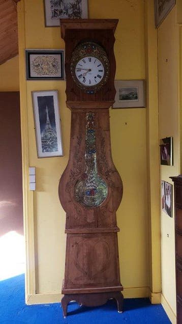 Horloge comtoise - Antique Bois - 1800-1850