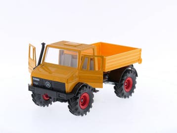 Schaal 1:32 Siku 3153 Mercedes-Benz Unimog #5114, Ophalen of Verzenden, Gebruikt, SIKU