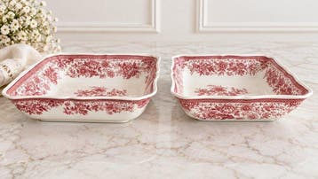 Villeroy & Boch - 2 Grands plats de service - Tafelservies, Antiek en Kunst