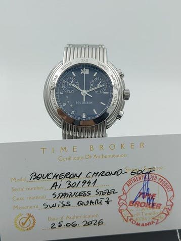 Boucheron - Chrono Golf - Homme - 2000-2010, Nieuw