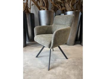 Veiling - Eetkamerstoel Manur (set van 6) Microvezel stof -, Nieuw