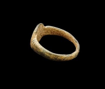 Oud-Romeins Brons Animal Ring - 19 mm (Zonder minimumprijs)