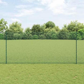 vidaXL Gelast Draadhek met Paal 10 x 1,4 m (B x H), Tuin en Terras, Verzenden, Nieuw
