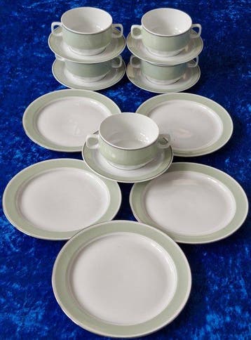 Eschenbach - Service de table (15) - Porcelaine - Pour 5, Antiek en Kunst